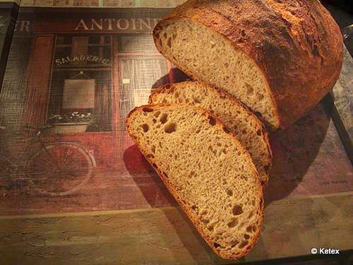 Read more about the article Schweizer Brot aus Ruchmehl (1. Versuch)