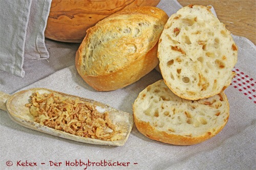 Kartoffel-Röstzwiebel-Brot